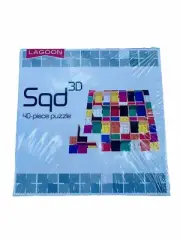 Lagoon SQD 3D 40-piece Bright Block Puzzle Challenge Kids / Adults Fun Gift Idea