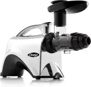Omega NC900HDC Cold Press Juicer Machine, Vegetable and Fruit Juice Metallic