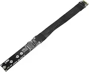 M.2 NVMe SSD Extension Cable 32G BPS Transfer PCIe3.0 X4 M Key Extender for Win/Linux (15cm)