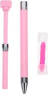 FOYTOKI 1 Set DIY Diamond Art Pen Rotatable Diamond Drill Tool for Nail Art Jewelry Crafting Refillable Wax Applicator for Gems Durable Design Essential Accessory for Creative Projects