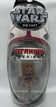 Star Wars Diecast Titanium Series LANDSPEEDER New Rolling Action With Stand