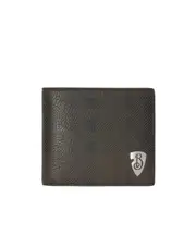 Burberry B-Shield Bifold Wallet One size Slate