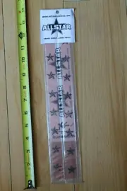 ALL STAR Adhesive Skateboard Deck Rails for Board Slides Graphic Image Protector