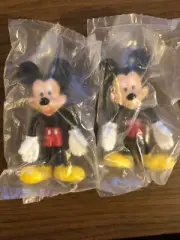 Walt Disney World Kellogg's Bendin' Friends Lot of 2 Mickey Mouse Figures Cereal
