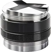 Dual Head Coffee Distributor Tamper,Coffee Leveler Fits for Portafilter, Increased Adjustable Depth- Professional Espresso Hand Tampers (58mm)