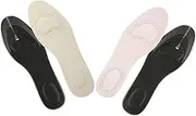 [DECORNIJIA] 2 Pair Soft Fake Leather Insoles Breathable Absorption Pads for Sports Running Work Boots