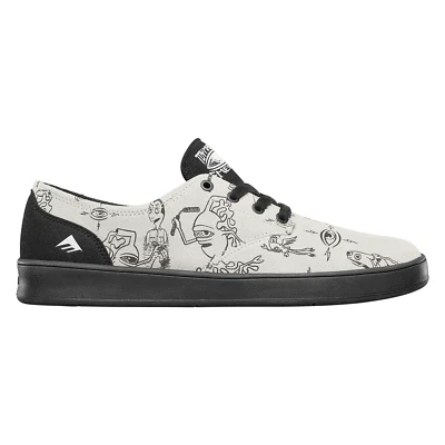 Emerica Skateboard Shoes Romero Laced X Toy Machine Tan/Black