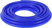 X AUTOHAUX 1 Pc for Air and Water Silicone Vacuum Tubing Hose High Temperature Automotive Vacuum Line 33Ft 5/16" 8mm ID 3.5mm Thickness Blue Silicone