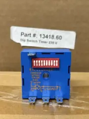 CMA Dish Machines 13418.60 Dip Switch Interval Timer 230V OEM ES1240-A