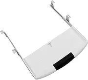 Angoily Under Desk Keyboard Tray with Smooth Sliding Mechanism Height and Sturdy Design for Comfortable Typing Office Mouse Board Included