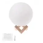 3D Magical LED Luna Night Light Moon Lamp Desk USB Charging for Touch Control Ho