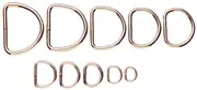 Nickel Plated Harness Dee 1.1/2 Inch -38Mm Solid Horse Harness Tack Craft