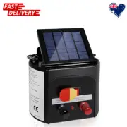 Giantz 3KM Solar Fence Energiser 0.1J Electric Farm Charger Unit AU Stock