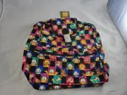 Vintage Garfield The Cat All Over Print Rucksack Backpack Brand New