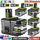 18V 12.0Ah 9.0Ah Lithium Battery For Ryobi P108 ONE Plus RB18L50 P104 P107 8.0AH