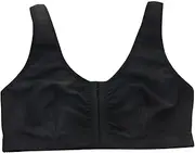 [Generic] Supportive Post-op Mastectomy Bra with Front Close for Women Plus Size Wireless Comfy Bras Top for Sport and Leisure
