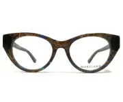 GUESS by Marciano Eyeglasses Frames GM0362-S 092 Brown Blue Round 49-18-140