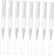 [ERINGOGO] 21Pcs Transparent Empty Nail Oil Pens Cosmetic Containers for Lip Gloss Manicure Accessories Leakproof Design for Travel and Business Use