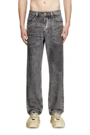 [Diesel] Diesel - Regular Jeans - 2024 D-Macs - Jeans - Man - Grey 29 Grey