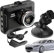 Hd1080p Dashcam - Car Camera 1080p, Full HdDash Cam | Loop Recording Suction Cup Car Data Recorder, Car Dashboard Cam with G-Sensor Language Switcch Night Vision Mode 32gb for USB Port
