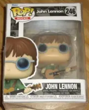 JOHN LENNON - FUNKO POP ROCKS - No. 246 - 2021 NEW / PROTECTOR