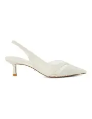 [Dune London] Dearest Pump in Ivory
