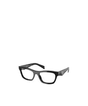 Prada Eyewear Rectangular Frame Glasses One size,54 Black