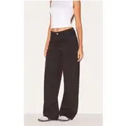 Dark Chocolate Carpenter Style Cargo Pocket Jeans, Dark Chocolate