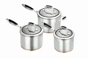 Scanpan Coppernox 3pc Saucepan Set