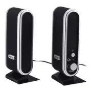 USB Power Wired Computer Speakers Stereo 3.5mm Jack For Desktop PC Laptop New