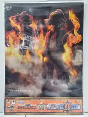 Ichiban Kuji One Piece 15th Anniversary D-Prize Clear Poster - Monkey D. Luffy