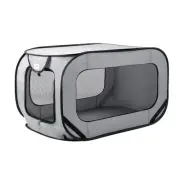 36in Portable Large Dog Bed - Pop Up Dog Kennel, Indoor Outdoor Crate for Pet...