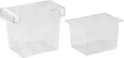 Isolation Box for Fish Tank,Mesh Aquarium Breeding Box - Floating Divider Container Hatchery Incubator for Shrimp Guppy Egg Angelfish Fry Acclimation