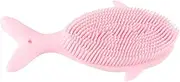 Shower Brush Exfoliating Head Tools Soft Silicone Bath Brush for Boys and Girls Bathing