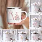 Mother's Day Personalised Custom Initial Name Letter Mugs, Her Gift Cup Floral