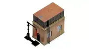 Hornby Accessories - R8003 Water Tower - 00 Gauge Model Trains