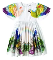 [Molo] Molo Chica printed cotton dress Y 11/12 multicoloured