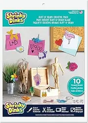 Shrinky Dinks Creative Pack 10 Sheets Frosted Ruff n' Ready