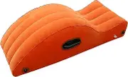 Inflatable Yoga Lounge Chair, Pillow Body Support Cushion, Sex Chair, Enhanced Ergonomic Support, Multi-Purpose Use, Compact and Foldable Design, for Couples & Fitness