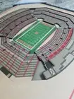 Nebraska Cornhuskers 3D Memorial Stadium Wooden Replica Stadium New Hang +