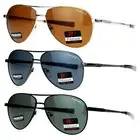 Pablo Zanetti Antiglare Polarized Lens Mens Warp Arm Sunglasses