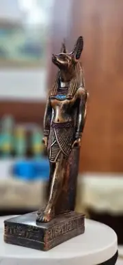 Egyptian God Anubis statue, Jackal God Anubis, God of Mummification