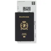 Balenciaga Passport Zip Wallet
