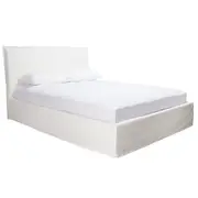[James Lane] Noosa Bed Frame Pure White