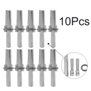 Essential Tool Set for Stone Splitting with 10 Plug Wedges And Feather Shims