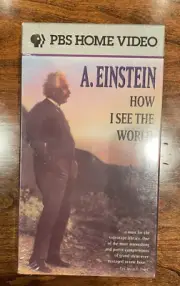 PBS Home Video: Albert Einstein "How I See the World" (VHS, 1991)
