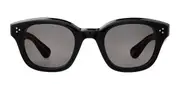 Garrett Leight CYPRUS SUN BK/GRY Men's Sunglasses Black Size 47