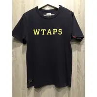 在飛比找蝦皮購物優惠-WTAPS 14ss DESIGN LOGO TEE 深藍 