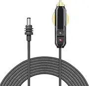 Starlink Mini DC Power Cable, 6FT 24V-12V DC Car Charger Auto Power Supply for Satellite, Replacement Cable for Starlink Mini, 18AWG Cable for Trucks Ships, Waterproof (3M / 6)