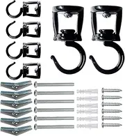 Ceiling Hooks Heavy Duty - Ceiling Mounted String Lights Plant Hooks | Sturdy Indoor Hangers Organization for Lanterns Wind Chimes Bed Nets